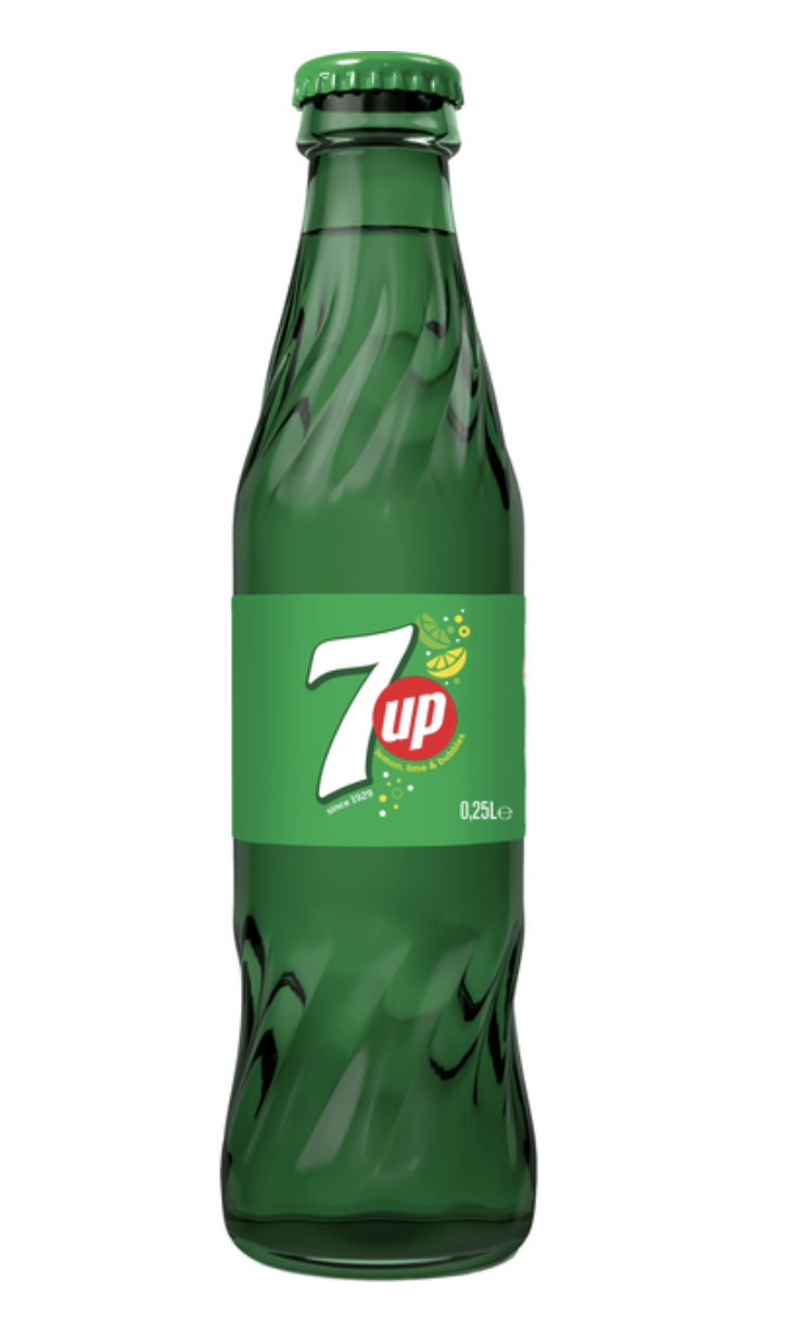 Напій сильногаз. 7 UP 0.25 л скло